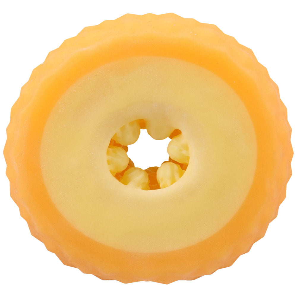 Doc Johnson GoodHead Pineapple stroker set with pineapple-flavoured glide and refresh powder