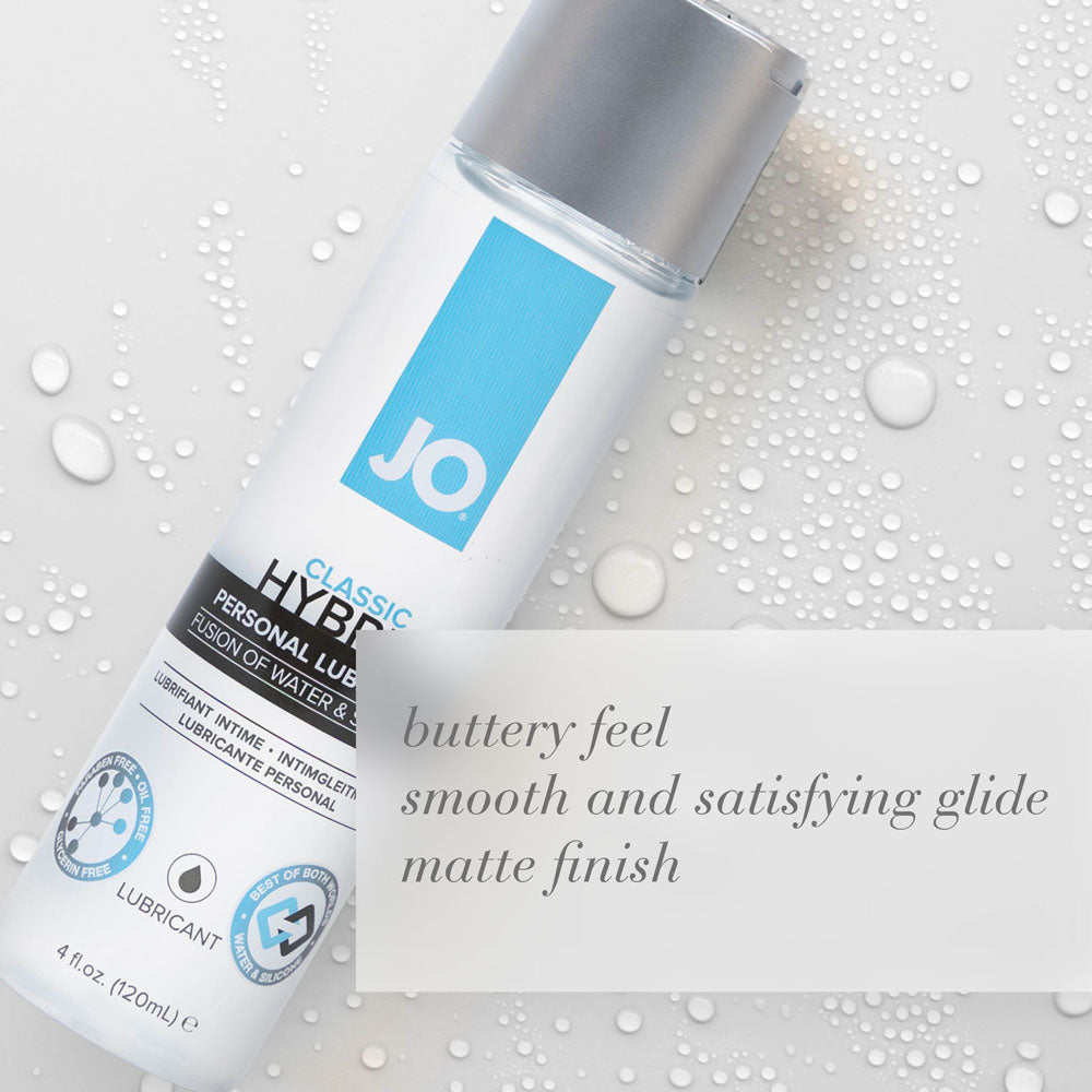 JO Classic Hybrid Original water-and-silicone lubricant, 120ml