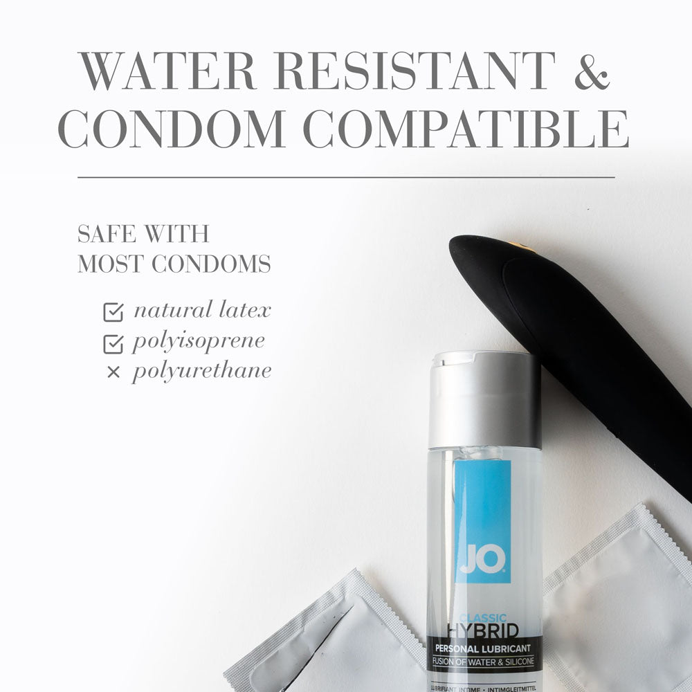 JO Classic Hybrid Original water-and-silicone lubricant, 120ml