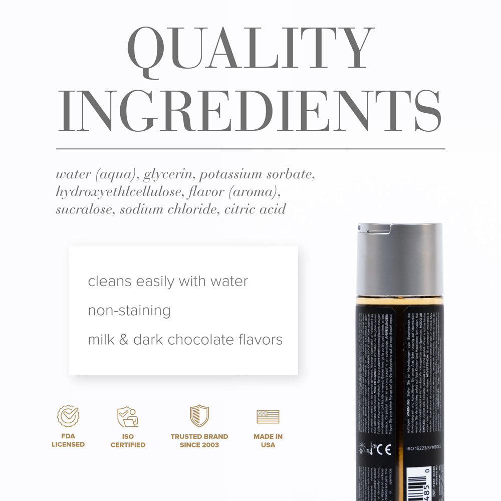JO Gelato Decadent Double Chocolate water-based lubricant, 120ml