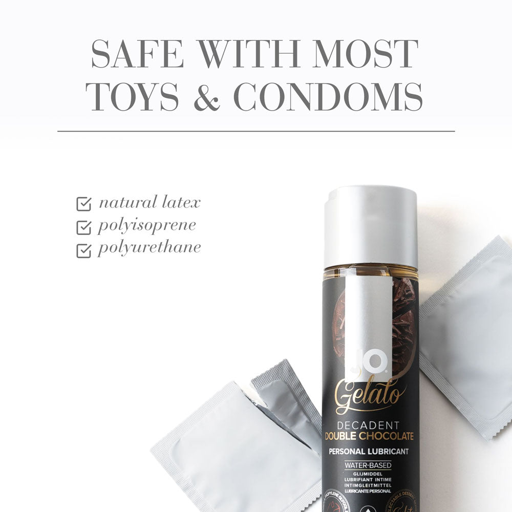 JO Gelato Decadent Double Chocolate water-based lubricant, 120ml