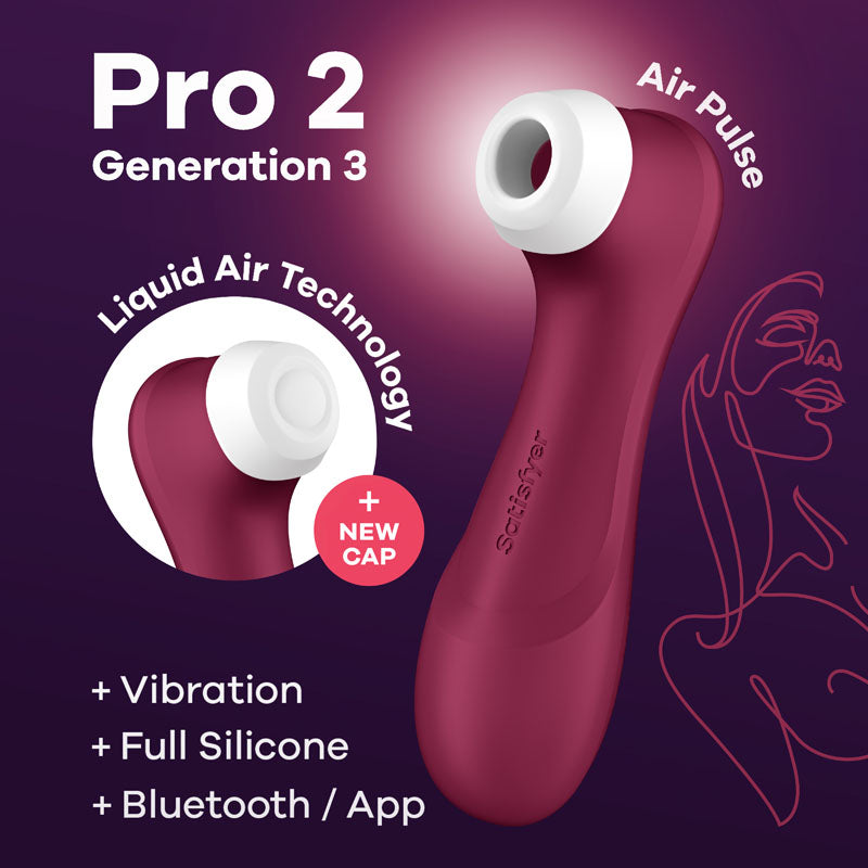 Satisfyer Pro 2 Gen 3 Clitoral Stimulator | The Love Boulevard