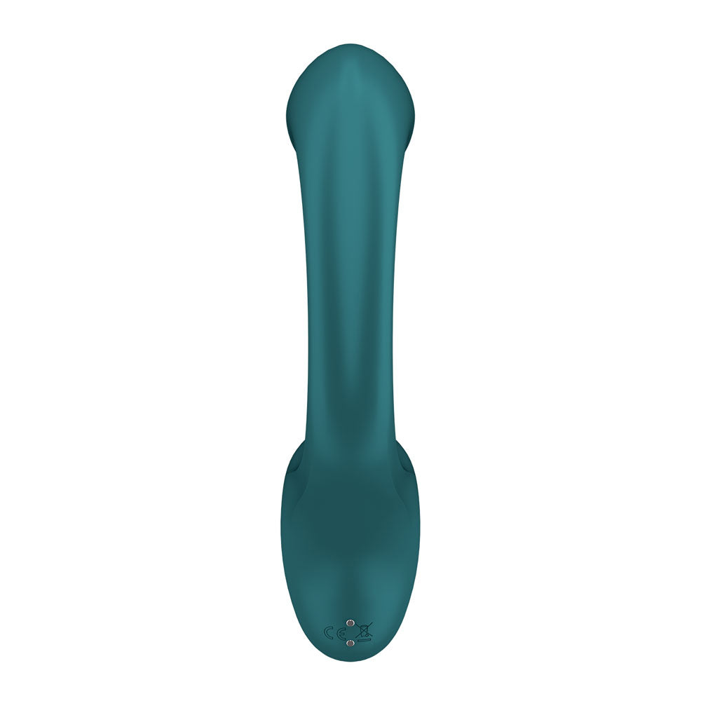 Satisfyer G for Goddess 2 rechargeable rabbit vibrator with flexible shaft and broad outer arm