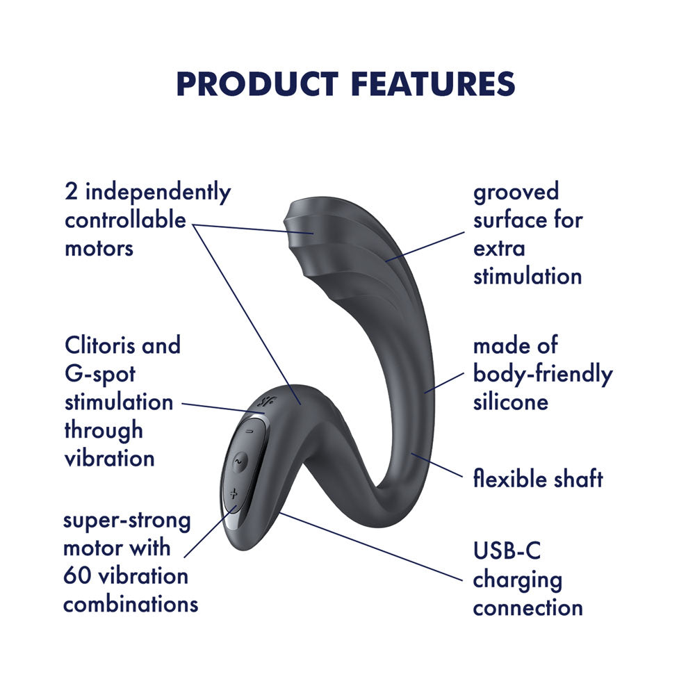Satisfyer G for Goddess 3, G-Spot & Clitoral Vibrator
