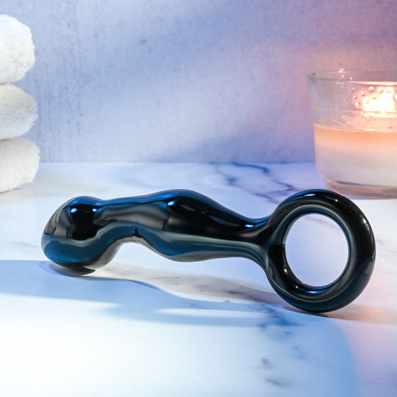 Adam & Eve Adams Glass Prostate Massager | The Love Boulevard
