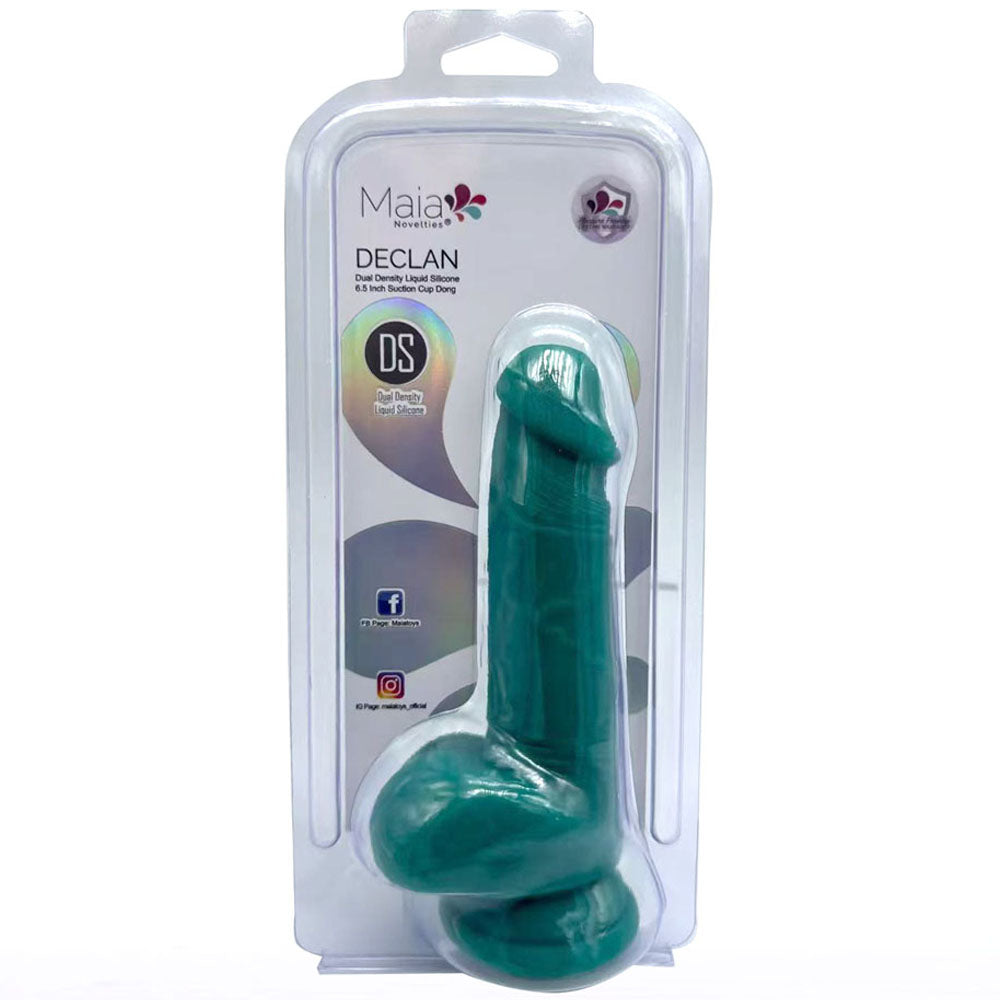 Maia Declan Dual Density 6.5" Silicone Dildo