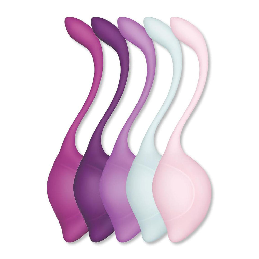 Bodywand Squeeze 5-Piece Teardrop Kegel Set | The Love Boulevard