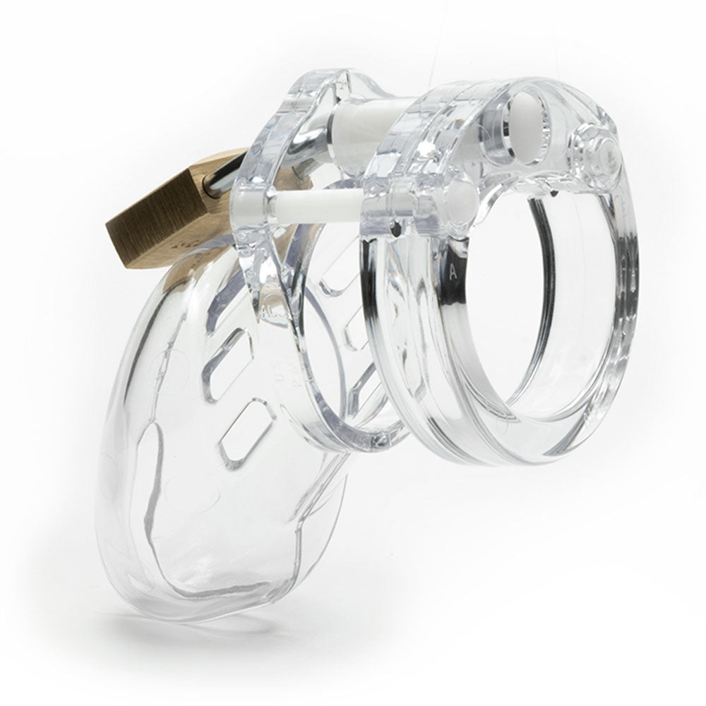 CB‑6000S Clear Chastity Cock Cage Kit | The Love Boulevard