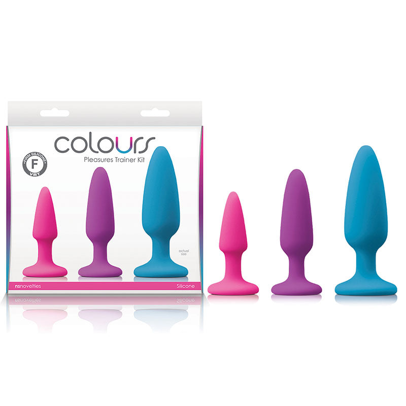 Colours Pleasures Butt Plug Trainer Kit | The Love Boulevard