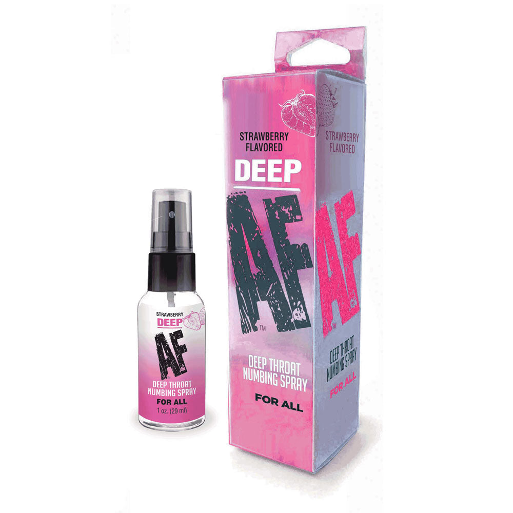Deep AF Strawberry – Deep Throat Desensitising Spray