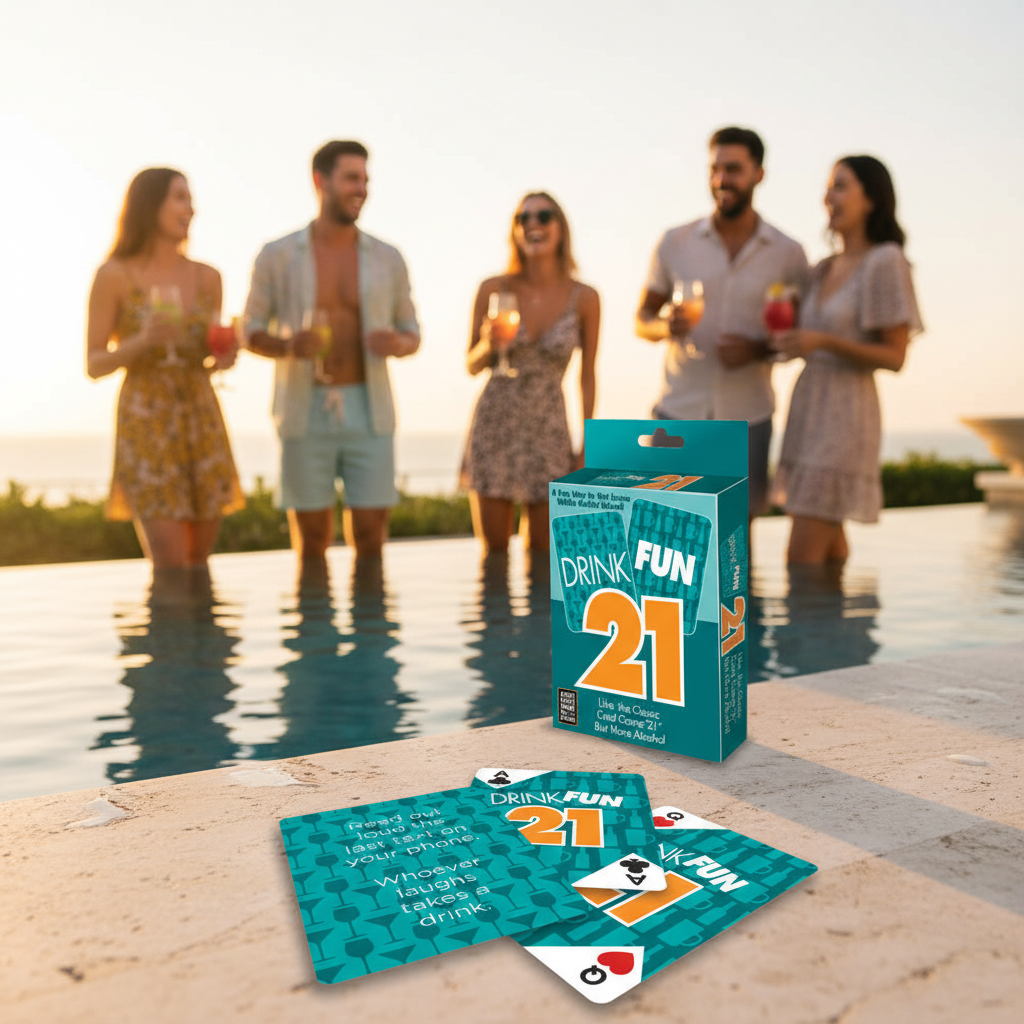 Drink Fun 21 Adult Drinking Party Game | The Love Boulevard