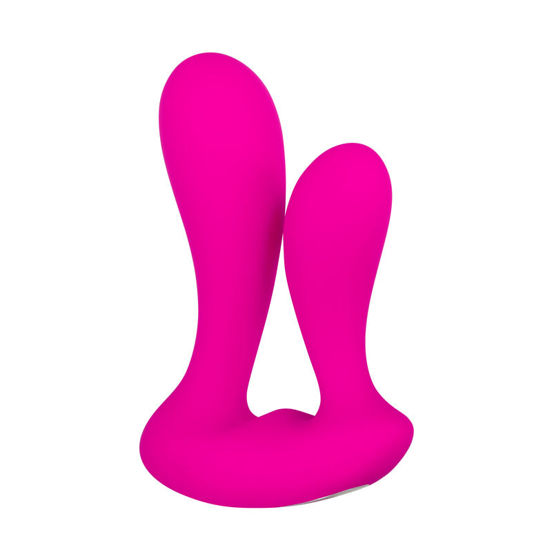 Adam and Eve Dual Entry Vibrator with rechargeable wireless remote in pink