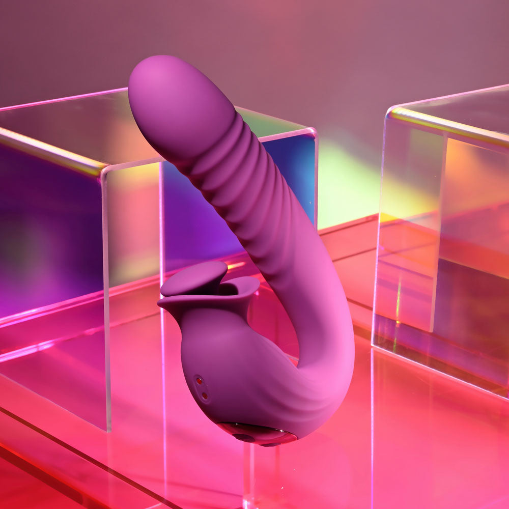 Evolved Deep Ecstasy Thrusting Vibrator | The Love Boulevard