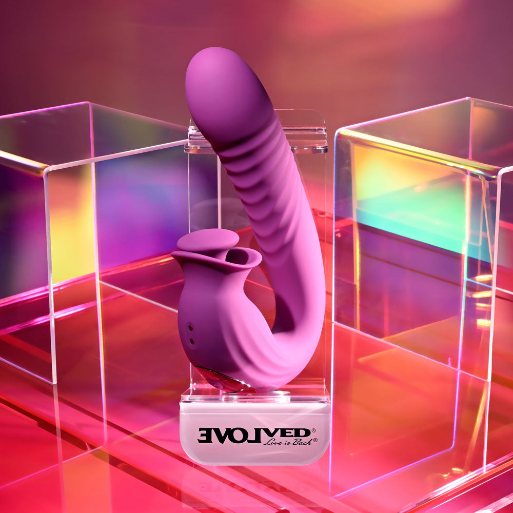 Evolved Deep Ecstasy Thrusting Vibrator | The Love Boulevard
