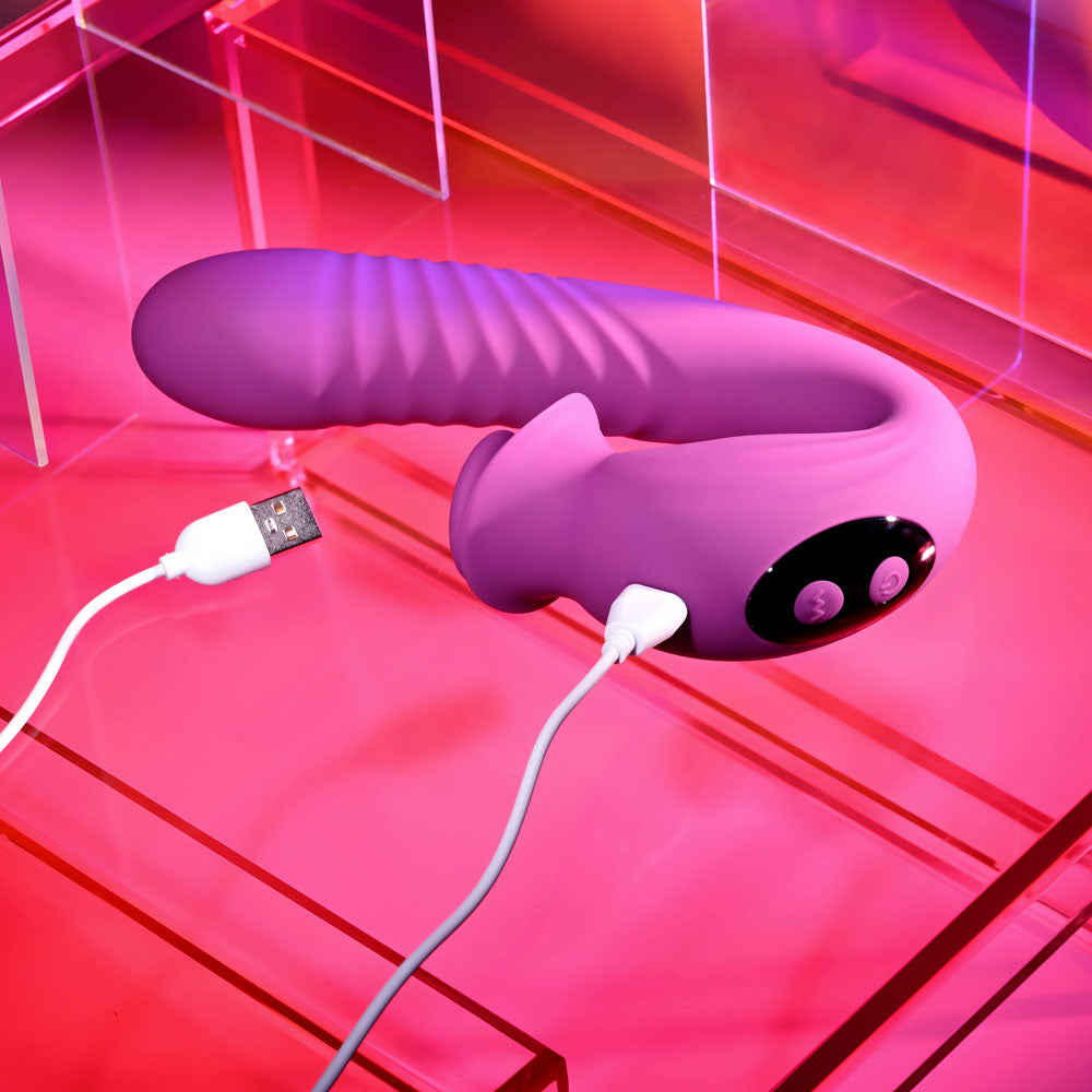 Evolved Deep Ecstasy Thrusting Vibrator | The Love Boulevard