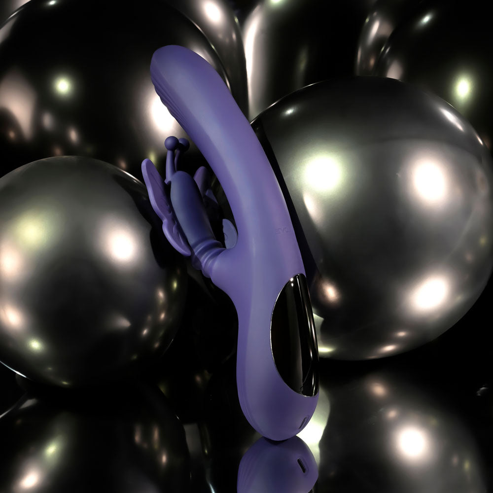 Evolved Wings of Frenzy purple butterfly vibrator — product image 3
