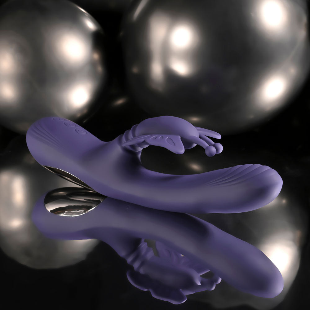 Evolved Wings of Frenzy purple butterfly vibrator — product image 4