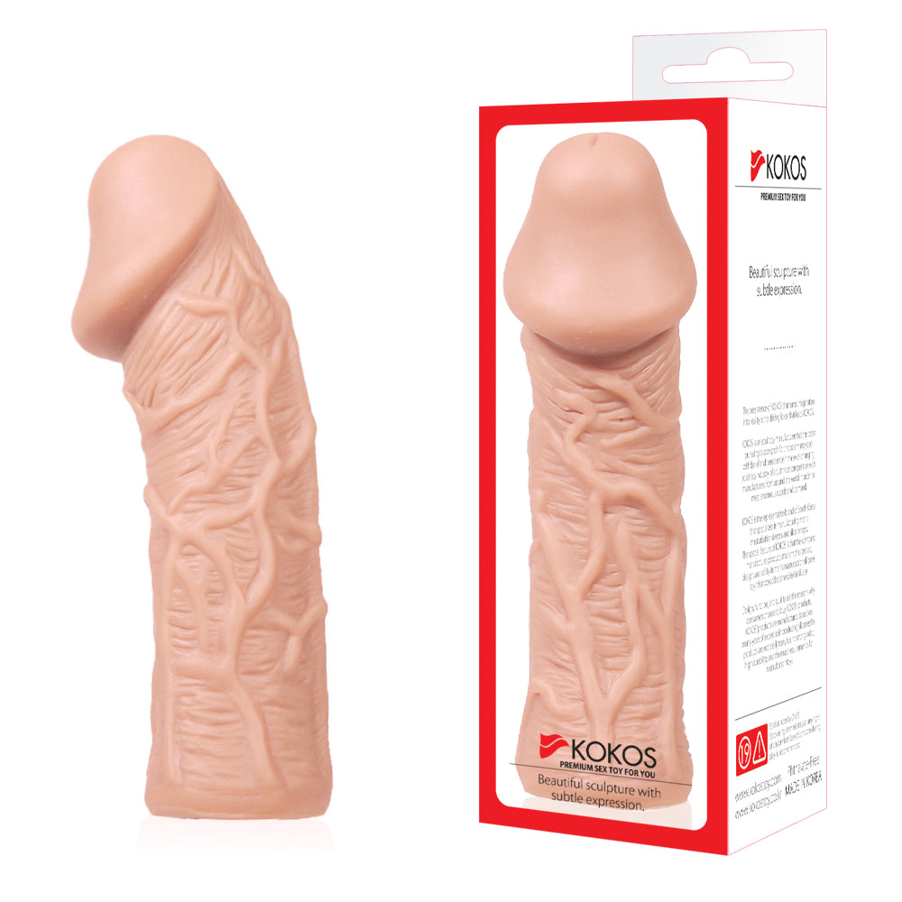 Kokos Extreme Sleeve 05 Medium 14.7cm (5.79 inches) light-tone penis sleeve