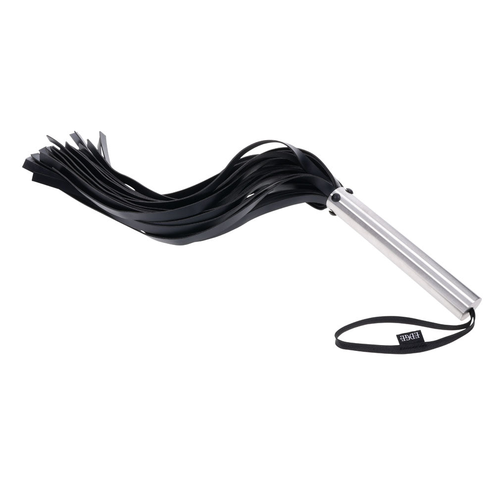 Edge Black Flogger Whip | The Love Boulevard