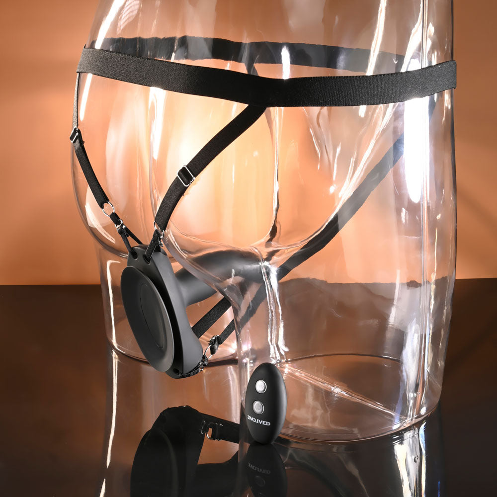 Evolved Come Closer Vibrating Strap‑On | The Love Boulevard