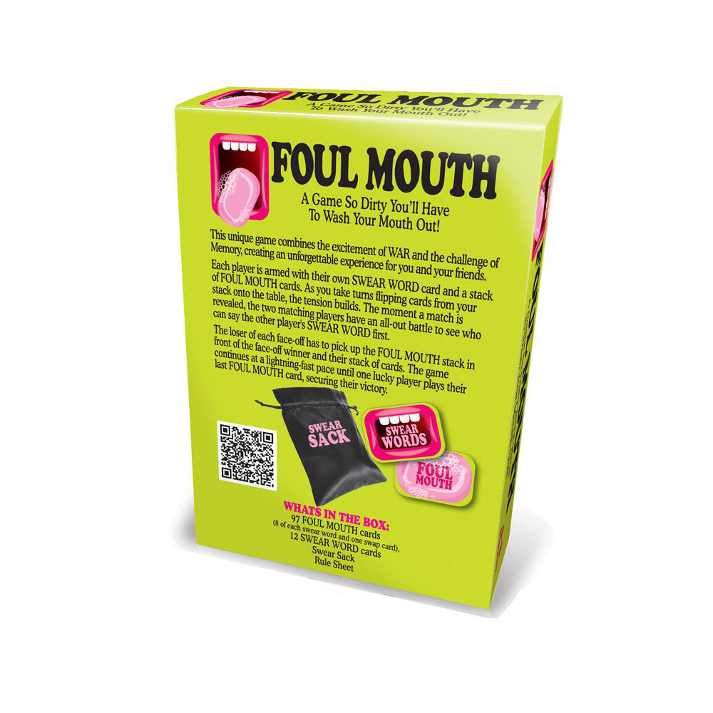 Foul Mouth Novelty Card Game | The Love Boulevard