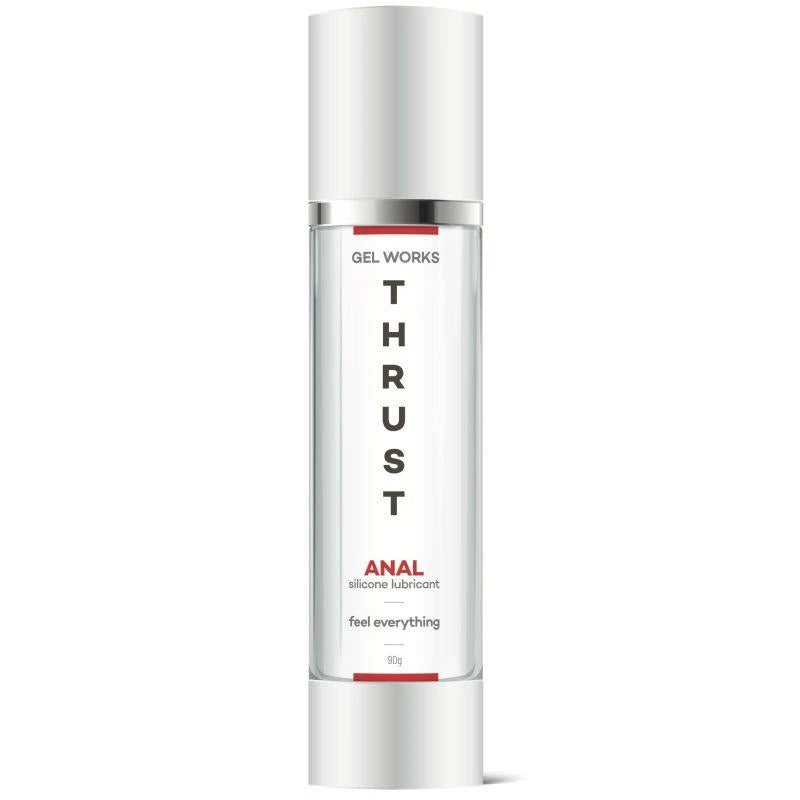 Wet Stuff Thrust Australian-made silicone anal lubricant 90g airless bottle