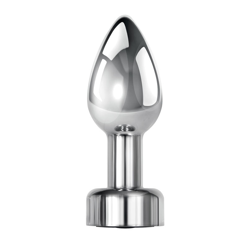 Gender X Rockin' Metal Plug 9.3cm Vibrating Butt Plug | The Love Boulevard