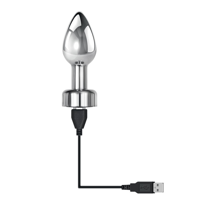 Gender X Rockin' Metal Plug 9.3cm Vibrating Butt Plug | The Love Boulevard