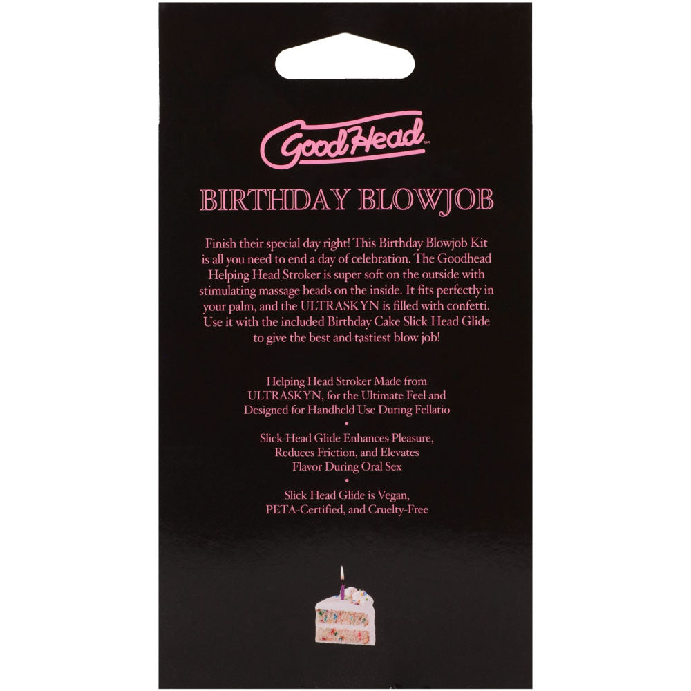 GoodHead Birthday Male Stroker Kit | The Love Boulevard