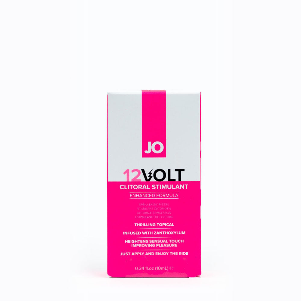 JO 12 Volt Sensation Gel 10ml | The Love Boulevard