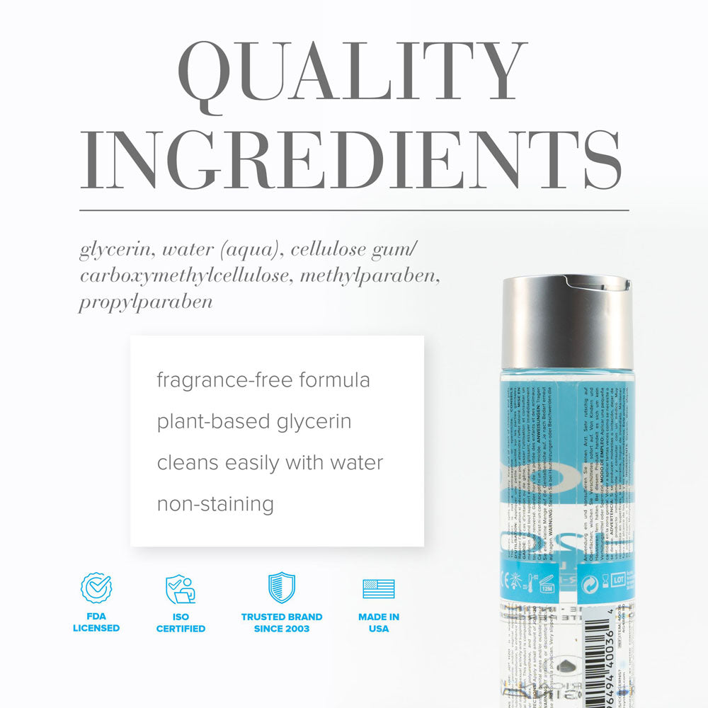 JO H2O Original 240ml Water-Based Lubricant | The Love Boulevard