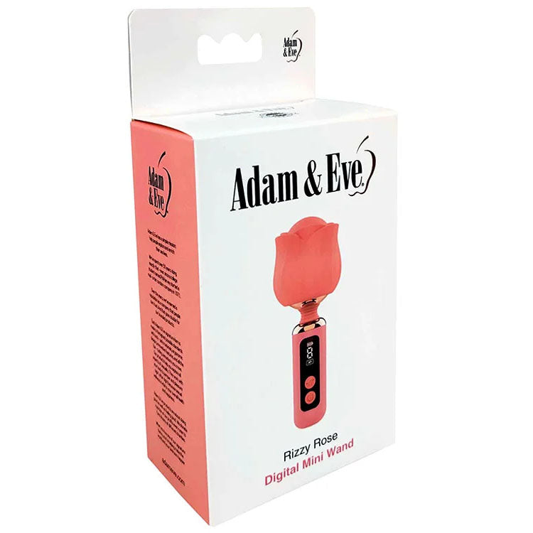 Adam & Eve Rizzy Rose 12.7cm (5 inches) coral mini wand — product image 4