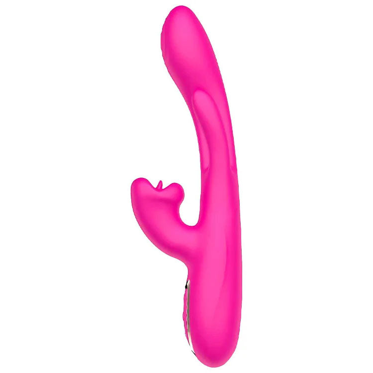 Adam & Eve Hyper Wave pink rabbit vibrator 22.9cm – product view 3