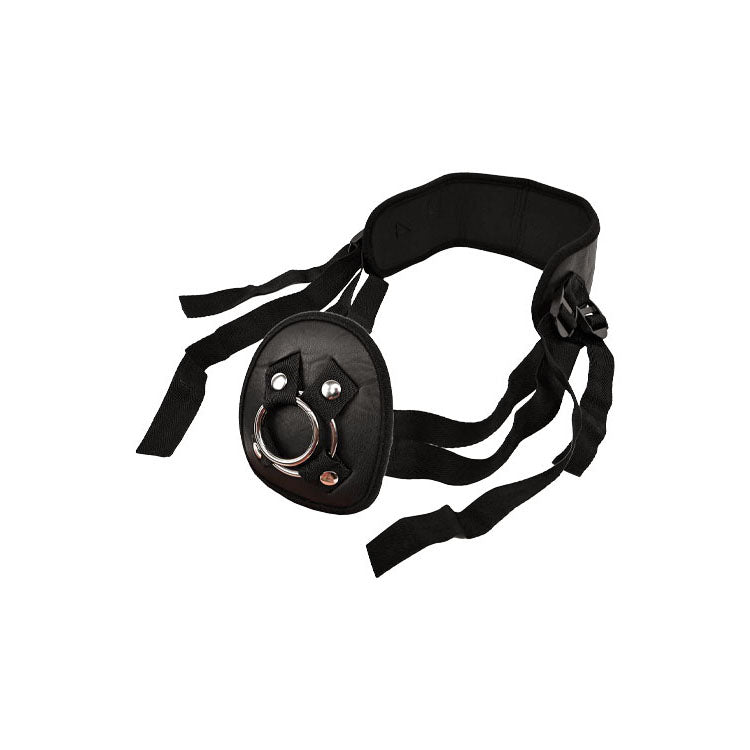 Adam & Eve Eve’s black adjustable strap-on harness – product view 2
