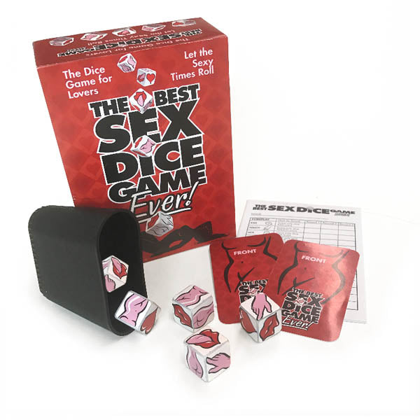 The Best Sex Dice Game Ever! couples dice and card game by Little Genie