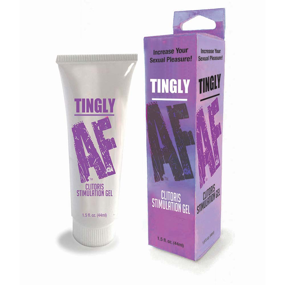 Little Genie Tingly AF sensation gel for women in a 44ml tube