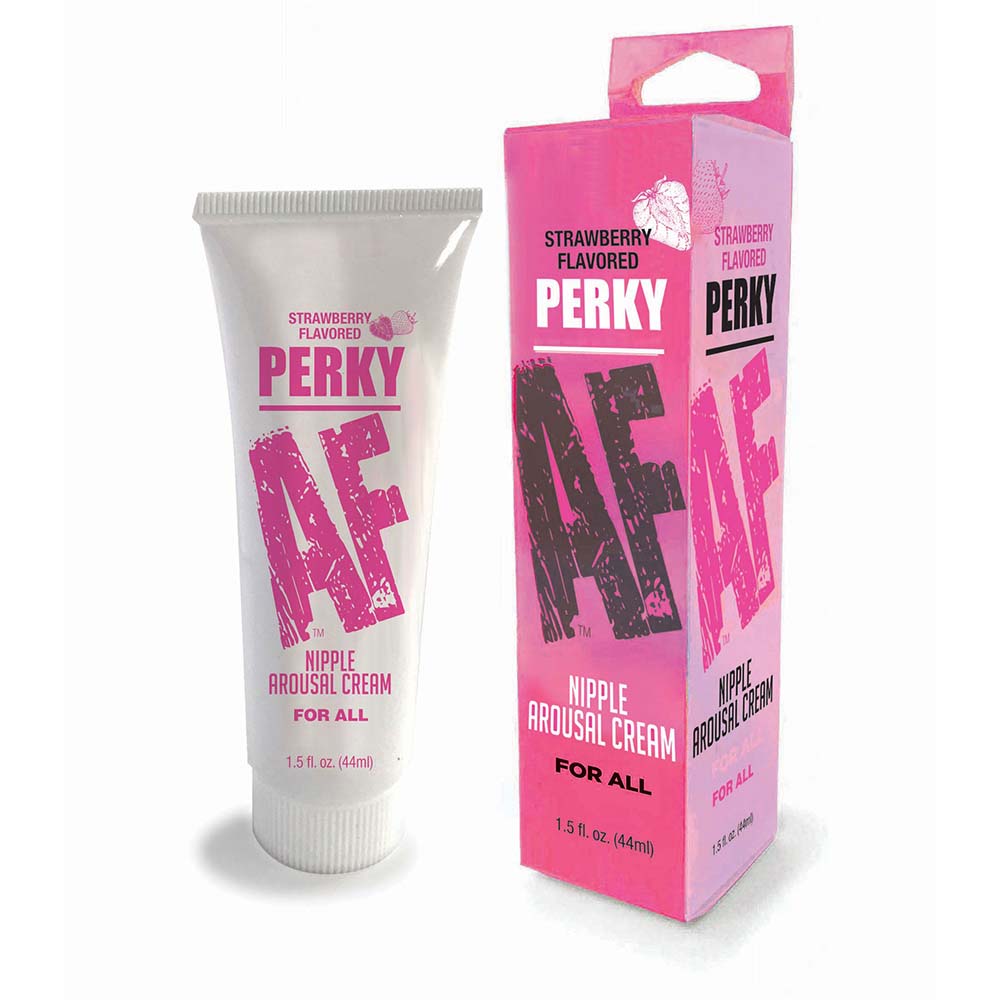 Little Genie Perky AF strawberry nipple cream 44ml tube