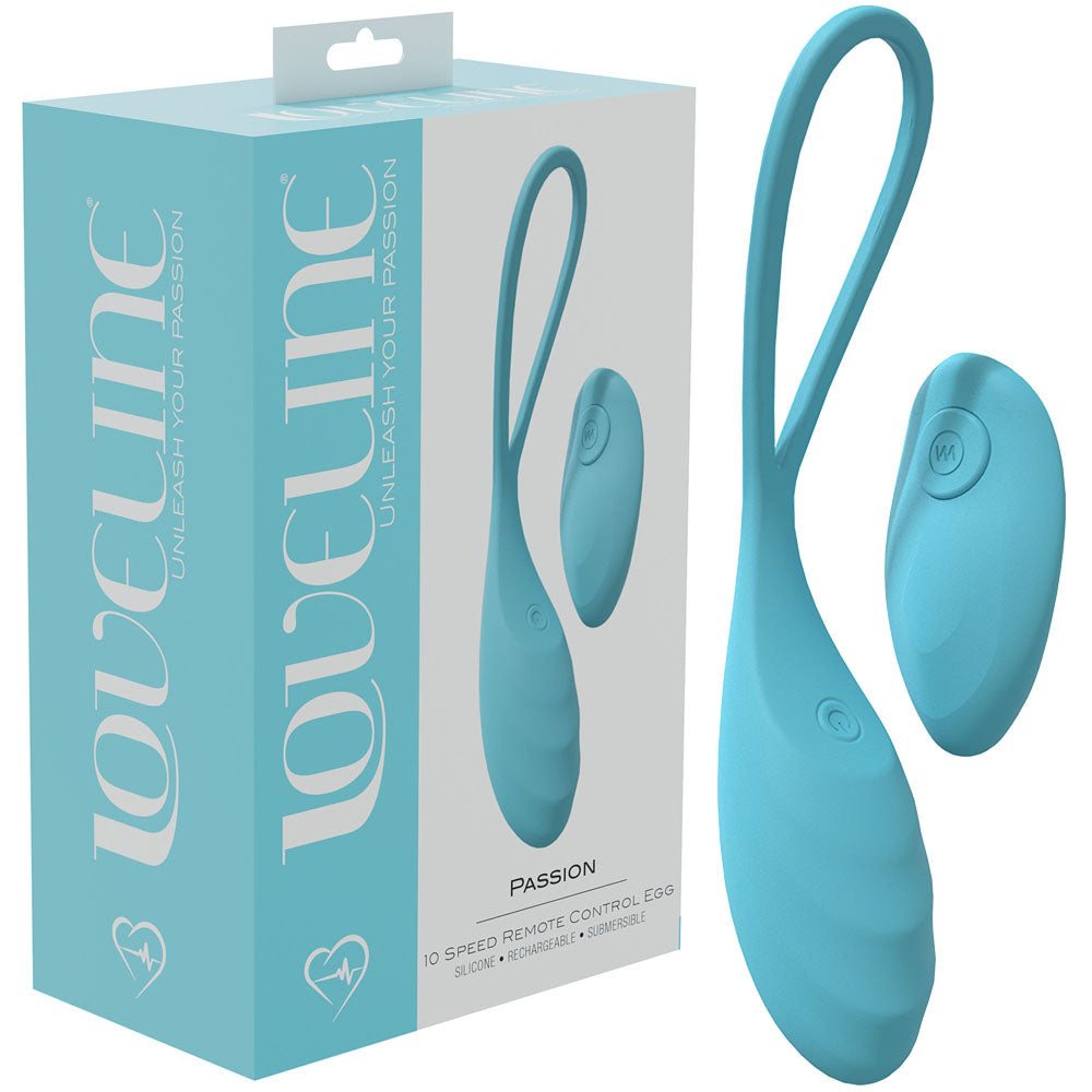 Loveline Passion Vibrating Egg with Remote | The Love Boulevard