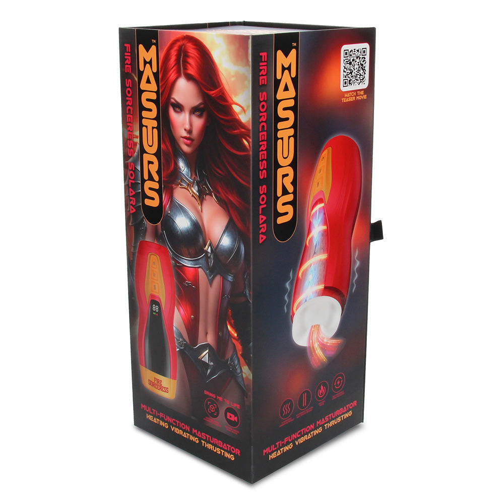 MASTURS Solara Heated & Thrusting AR Auto Stroker | The Love Boulevard