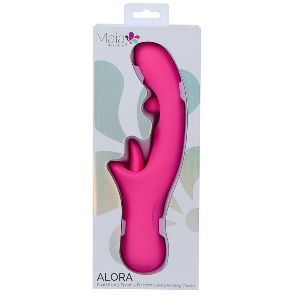 Maia Alora Rotating & Licking Rabbit Vibrator
