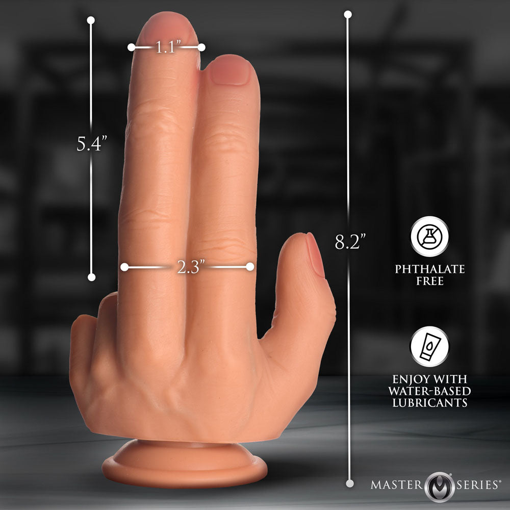 Master Series The Shocker Finger Dildo | The Love Boulevard