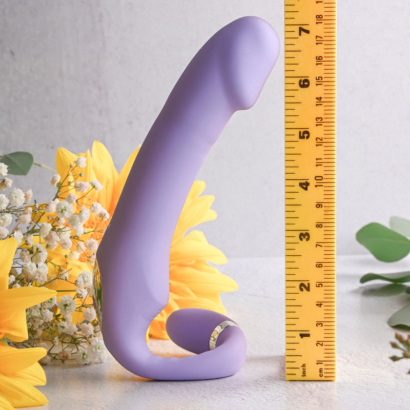 Orgasmic Orchid Strapless Strap-On 19cm | The Love Boulevard
