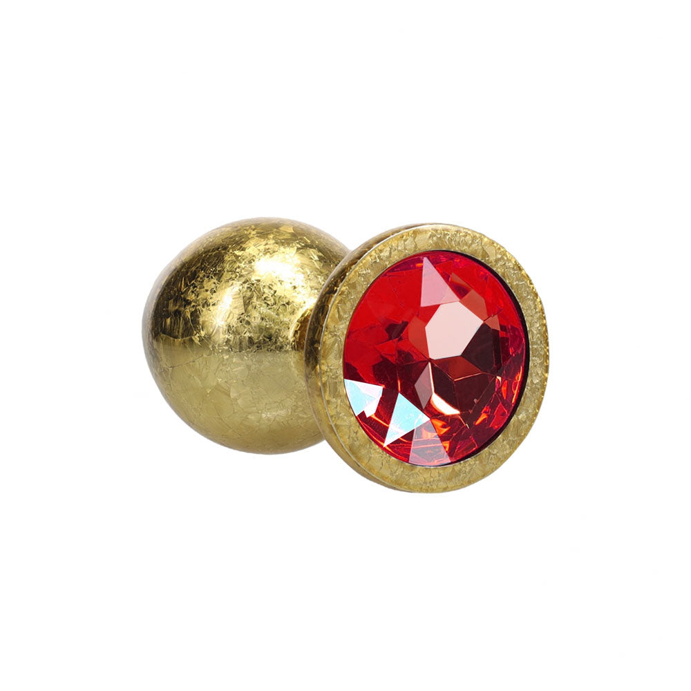 Ouch! Milan Collection 3-Piece Gold Metal Butt Plug Set | The Love Boulevard