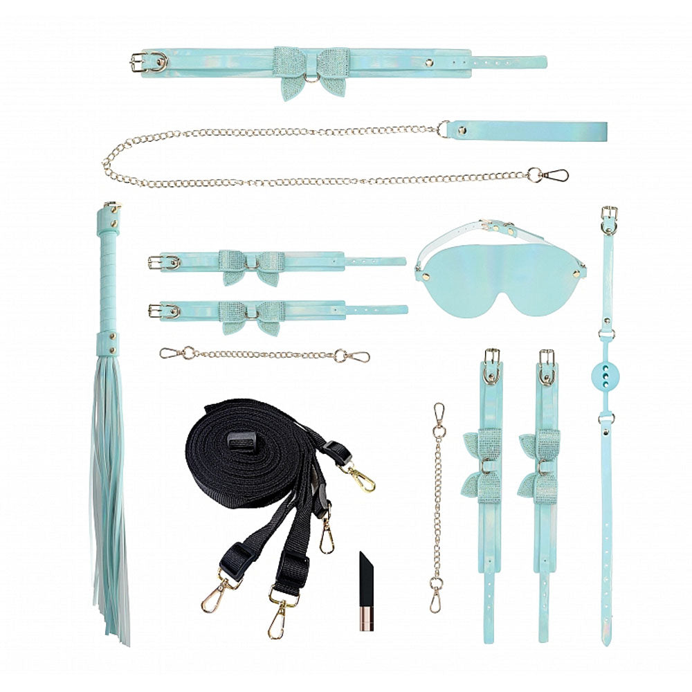 Ouch! Paris Collection 8-Piece Bondage Set with Bag | The Love Boulevard