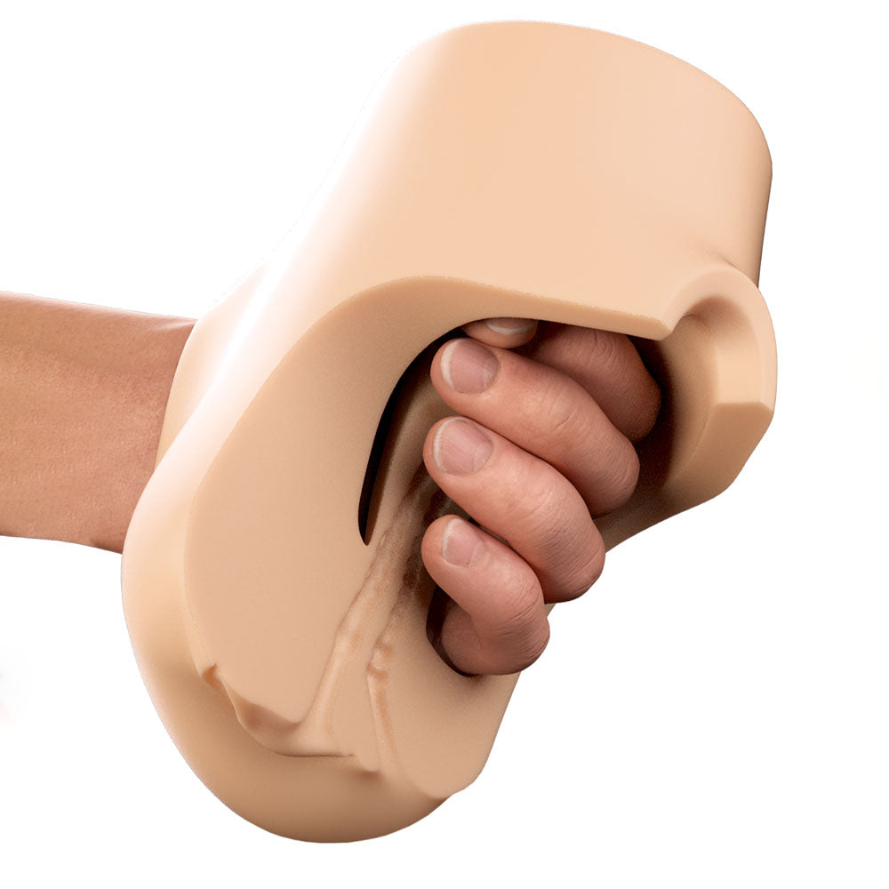 PDX Double Pounder Vibrating Squeeze Stroker | The Love Boulevard