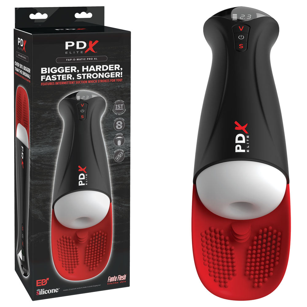 PDX Elite Fap-O-Matic Pro XL Auto Stroker | The Love Boulevard