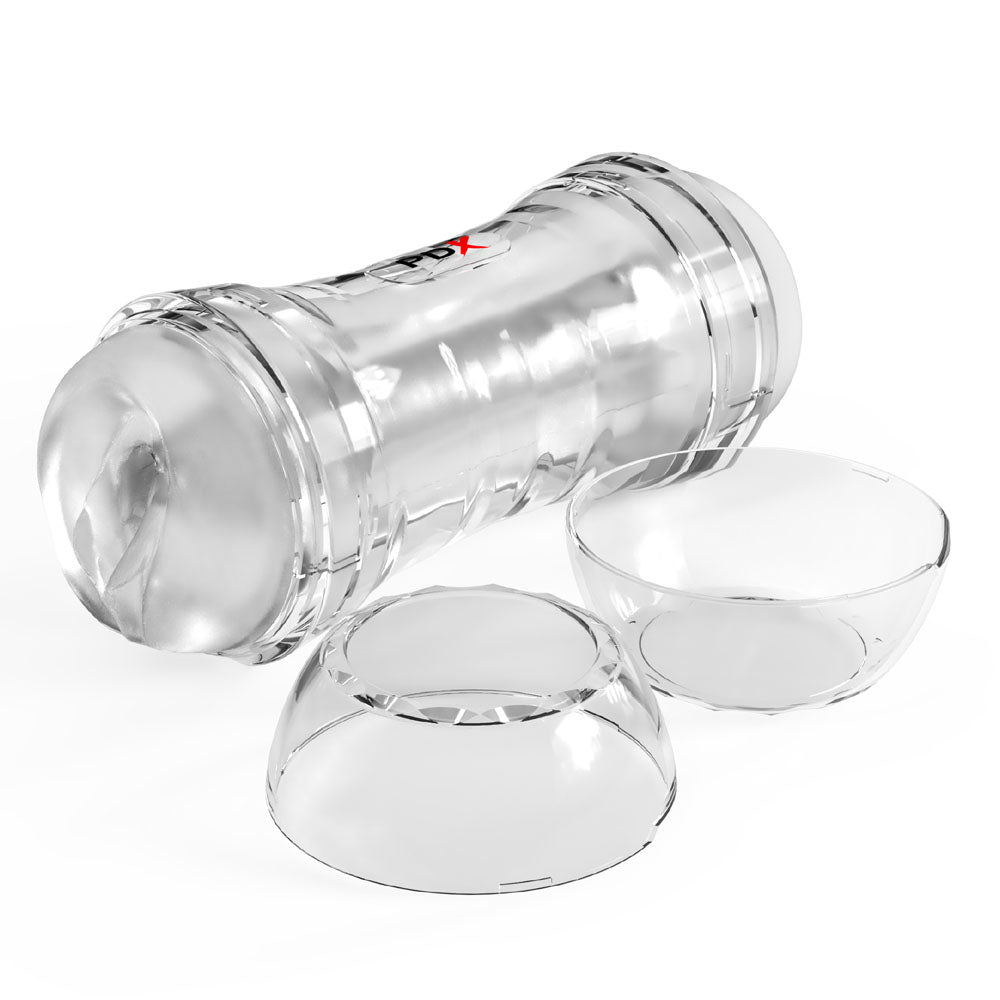 PDX Wet Pussies Flip-A-Pussy Over Dual-Ended Stroker | The Love Boulevard
