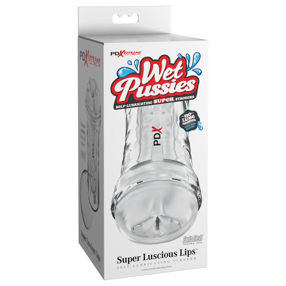 PDX Wet Pussies Super Luscious Lips Stroker | The Love Boulevard