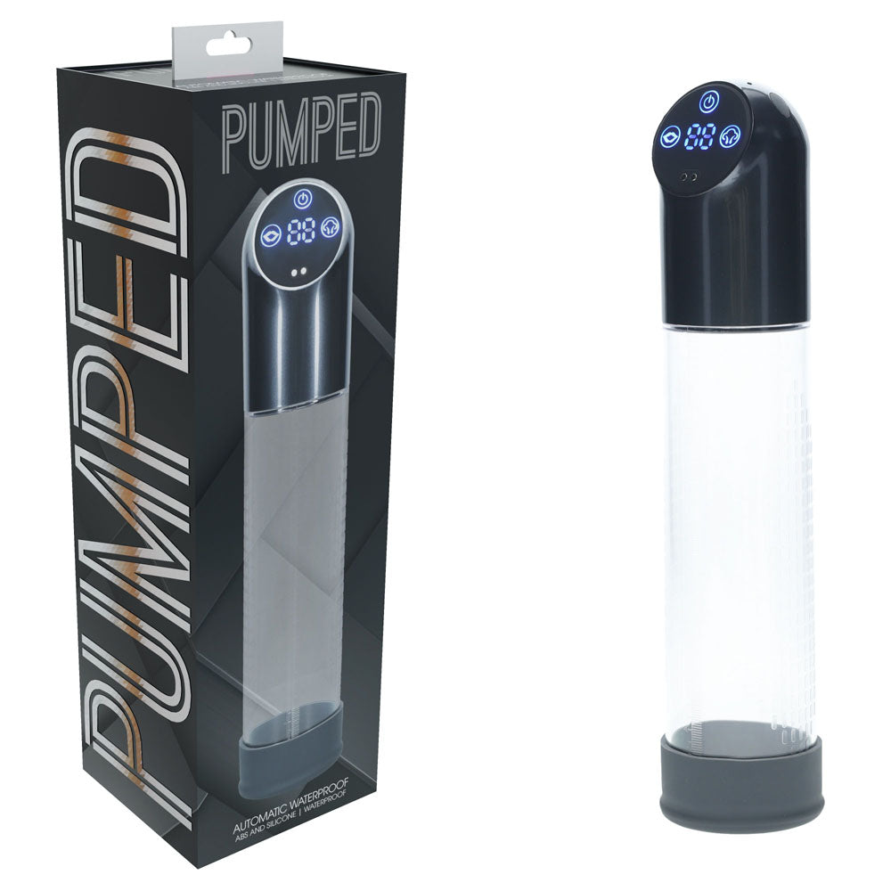 PUMPED Automatic Penis Pump With Multi-Speed Suction | The Love Boulevard