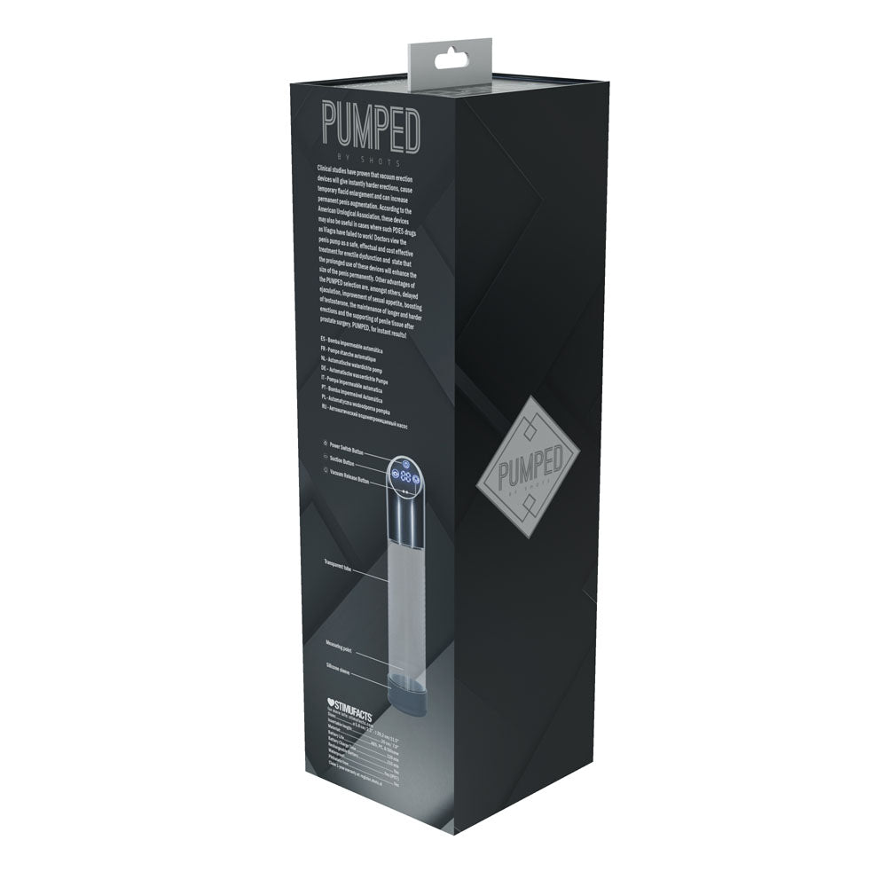 PUMPED Automatic Penis Pump With Multi-Speed Suction | The Love Boulevard